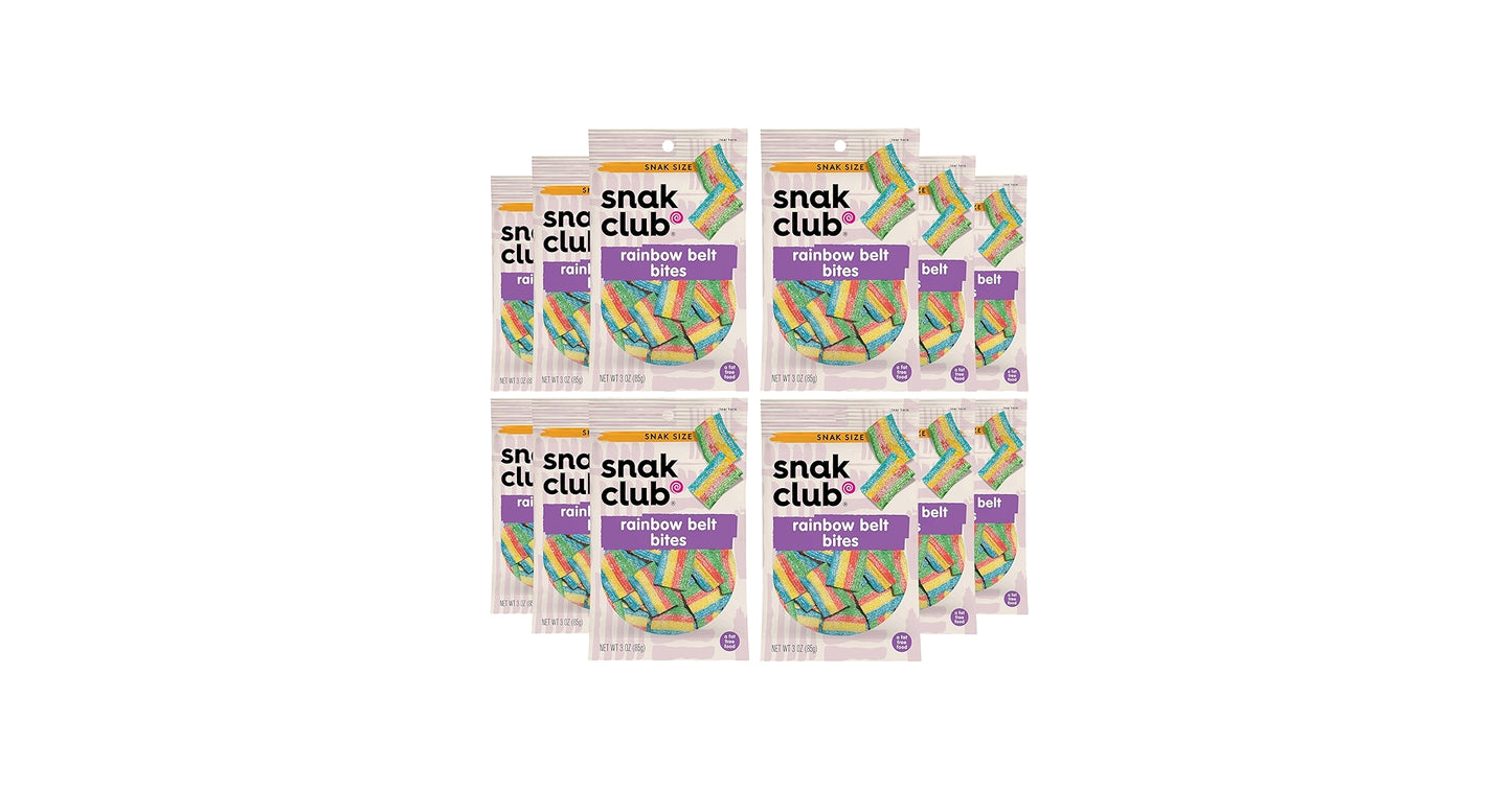 Snak Club Rainbow Belt Bites