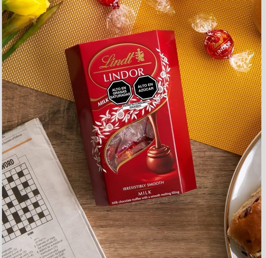 Trufas de chocolate con leche Lindor