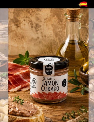 Paté Cazorla Pata Negra Jamón Curado