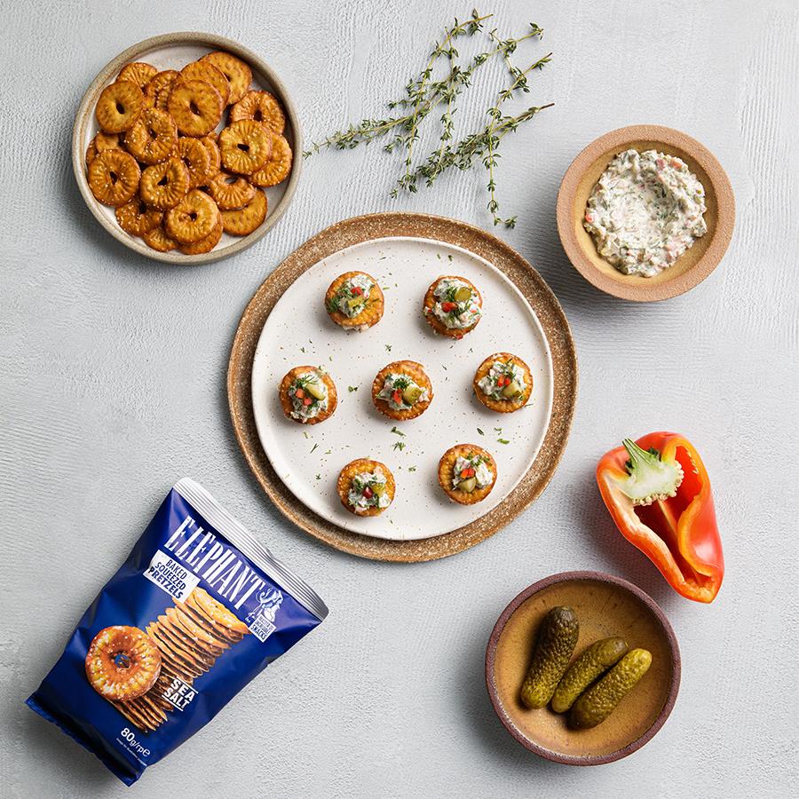 Elephant Baked Squeezed Pretzels Variedad