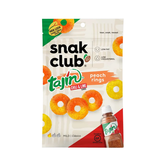 Snak Club Tajin Peach Rings