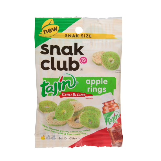 Snak Club With Tajin Apple Rings