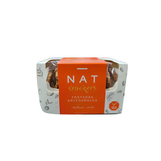 Nat Crackers Aceitunas Verdes Y Pasas