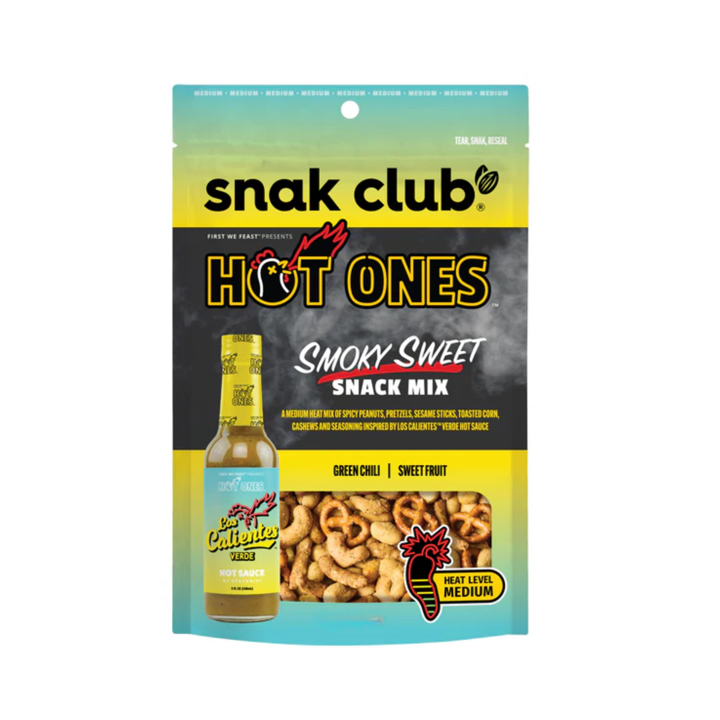 Snak Club Snacks Mix Heat Level Medium