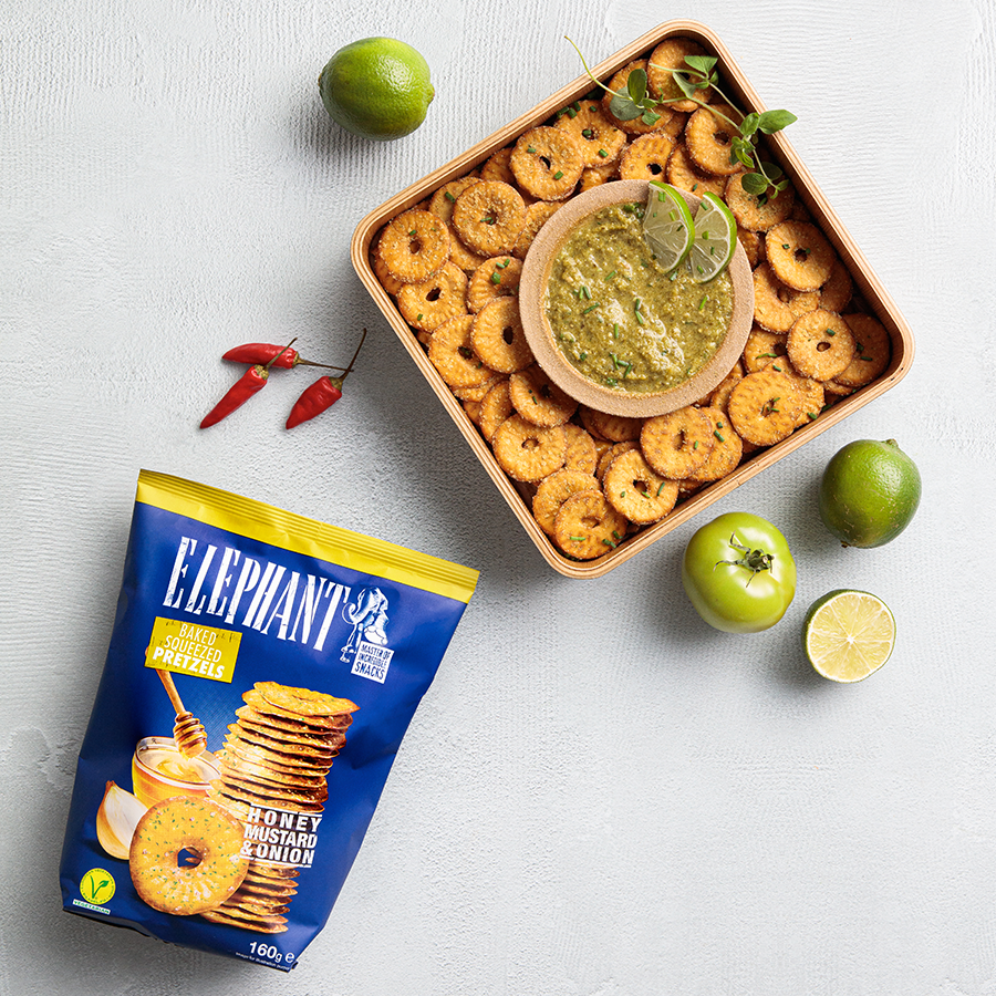 Elephant Baked Squeezed Pretzels Variedad