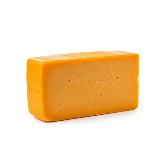 Queso cheddar rojo