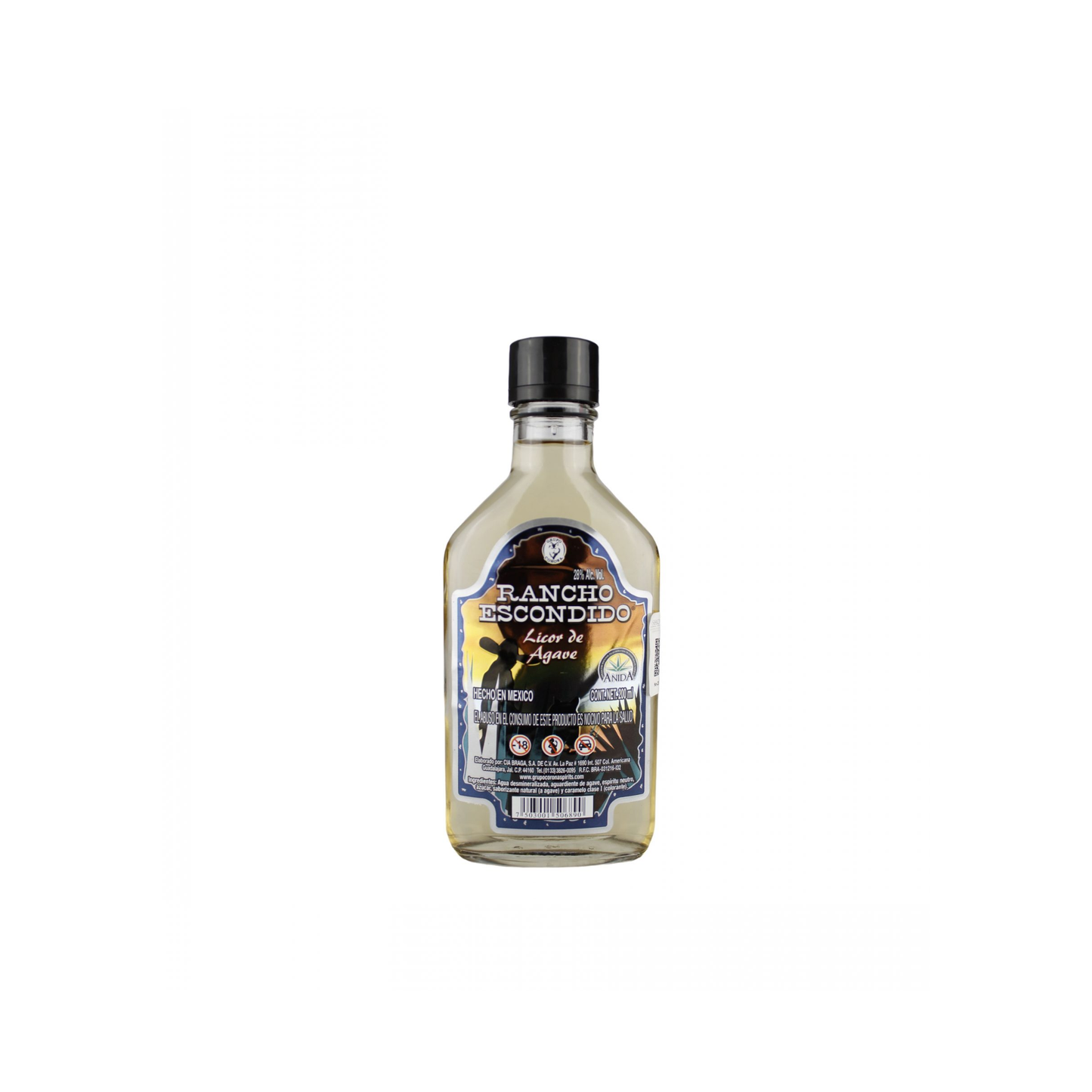 Rancho Escondido Licor de Agave oro