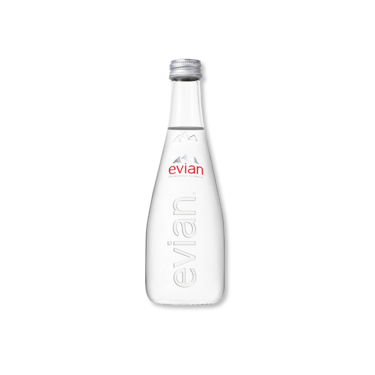 Agua Evian Vidrio