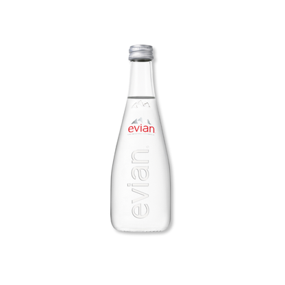 Agua Evian Vidrio