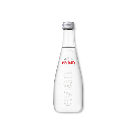 Agua Evian Vidrio