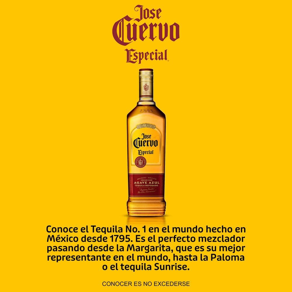 Tequila José Cuervo Especial Reposado Diferentes Presentaciones