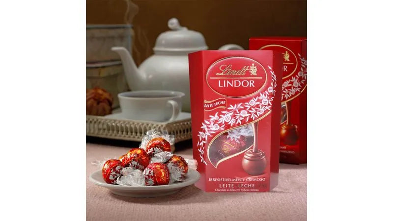 Trufas de chocolate con leche Lindor