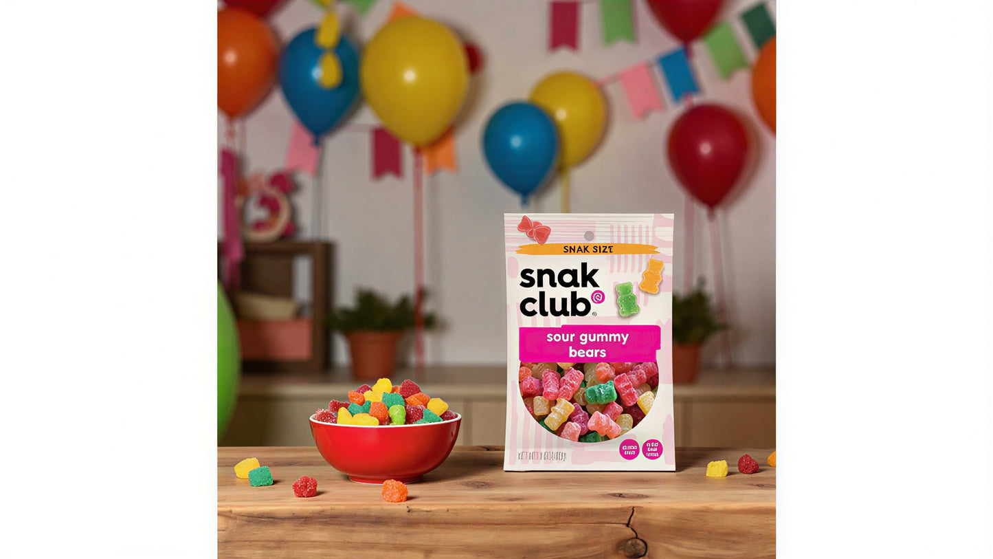 Snak Club Sour Gummy Bears