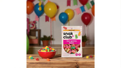 Snak Club Sour Gummy Bears