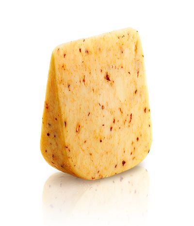 Queso gouda con sambal