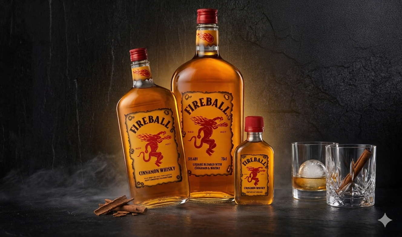 Fireball Cinnamon Whisky Diferentes Presentaciones