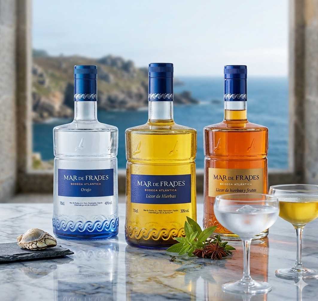 Licores Mar de Frades Variedad