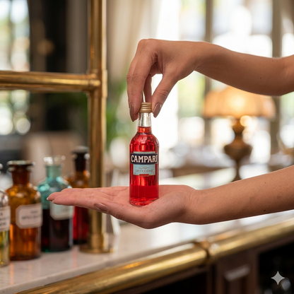 Campari Aperitivo 750 ML / Miniatura 50 ML