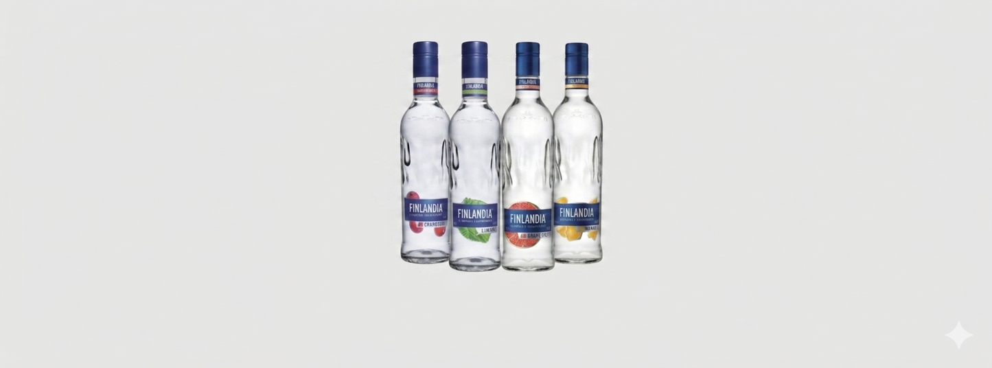Vodka Finlandia variedad de Sabores