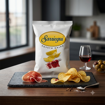 Sarriegui Potato Chips Iberian Ham