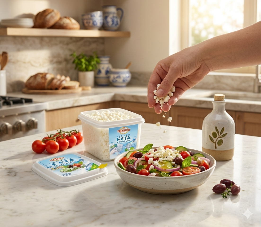 Feta Crumbled Plain