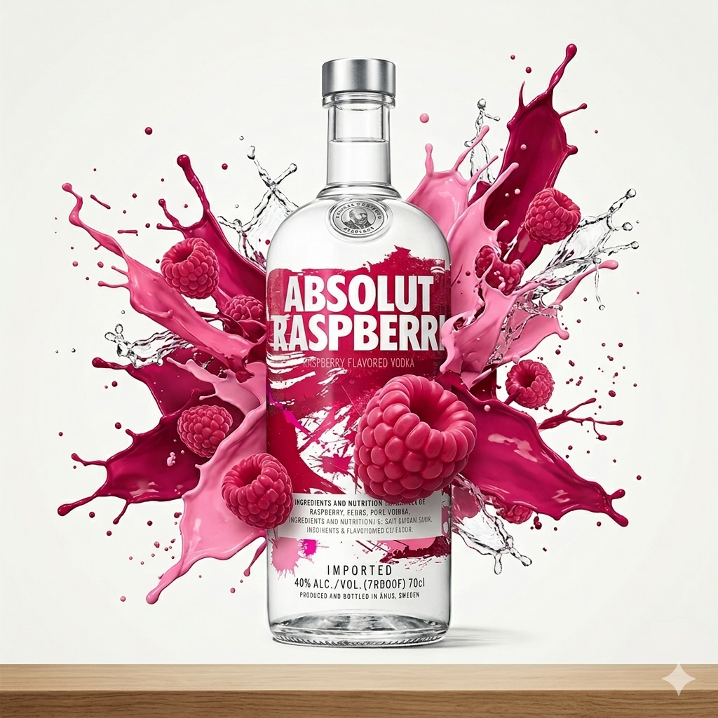 Vodka Absolut Raspberri