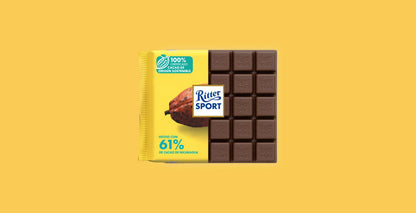 Chocolate Oscuro 61% de Nicaragua Ritter Sport