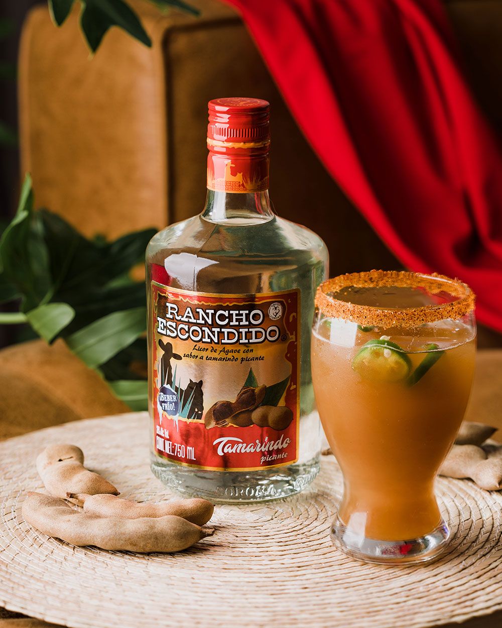 Rancho Escondido Licor de Agave Tamarindo Picante