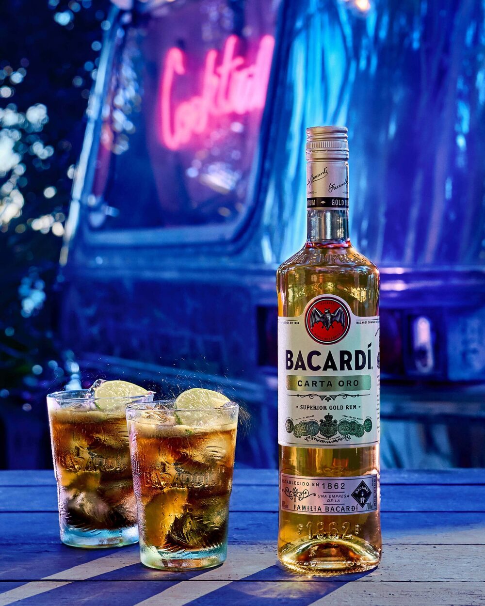 Bacardí Carta Oro Diferentes Presentaciones.