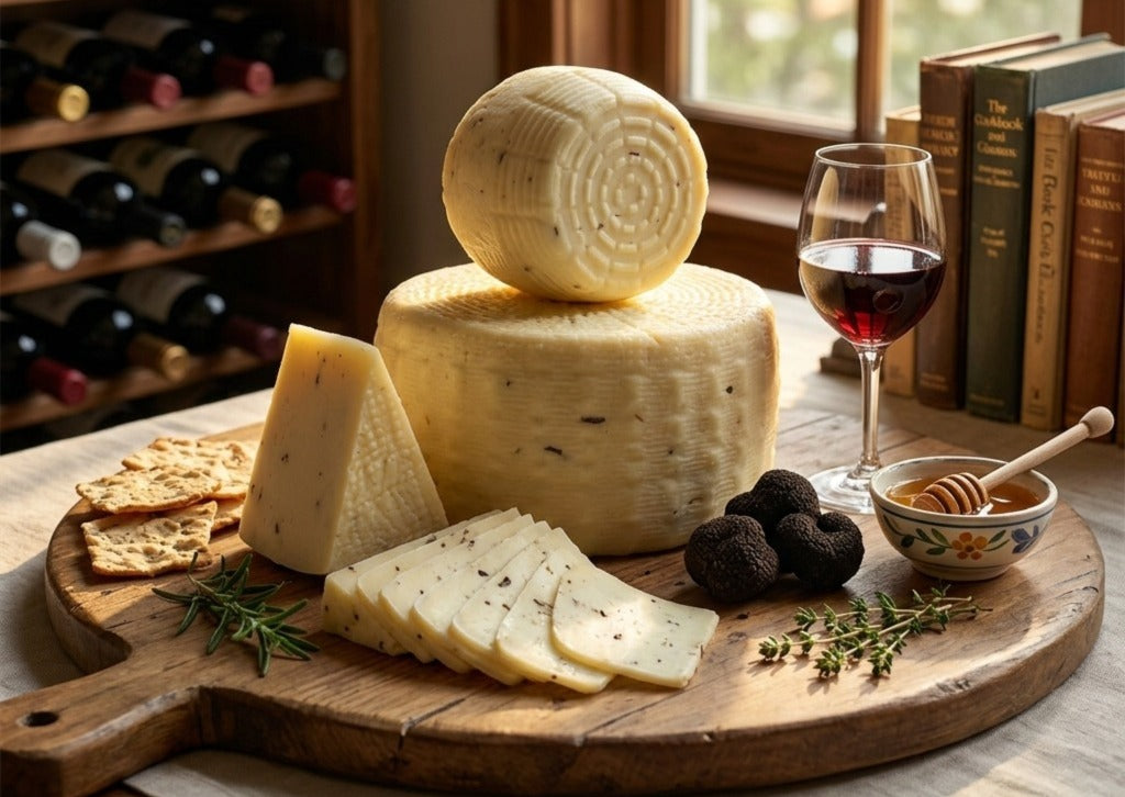 Queso Caciotta con Trufa Monti Trentini