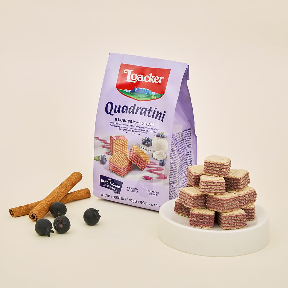 Loacker Quadratini Sabores Variados