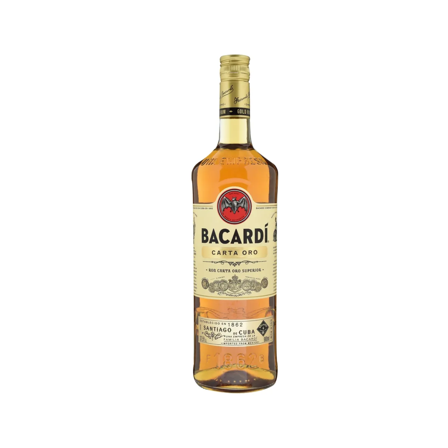 Bacardí Carta Oro Diferentes Presentaciones.