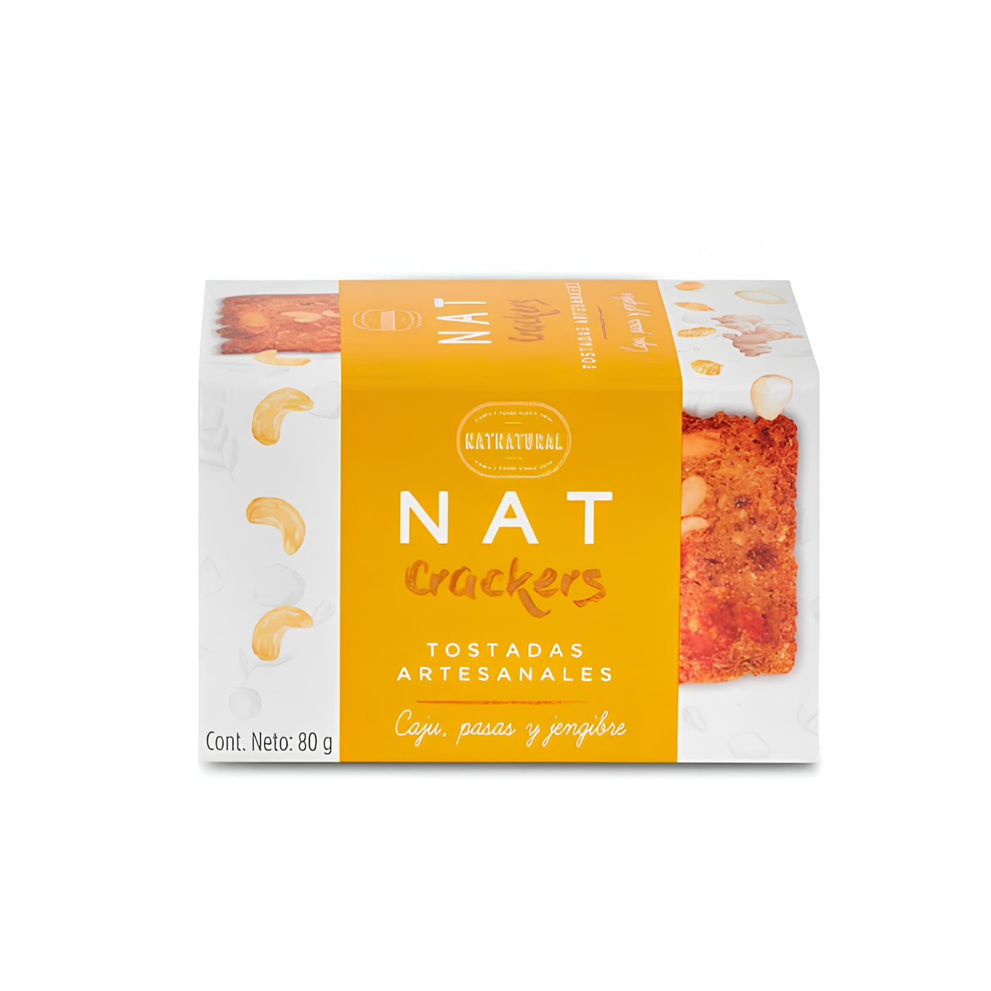 Nat Cajú Pasas Rubias Y Jengibre