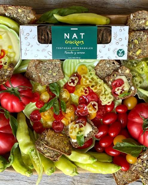 Nat Crackers Pistachos y Romero