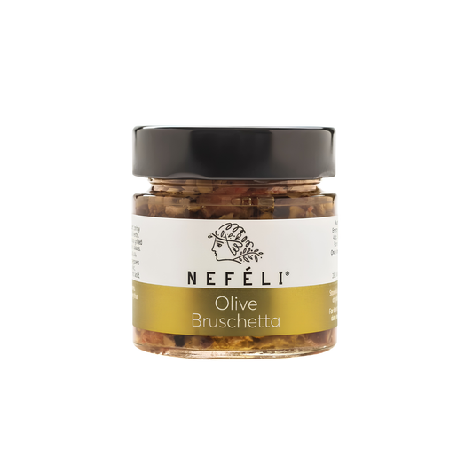 Neféli Greek Olive Bruschetta
