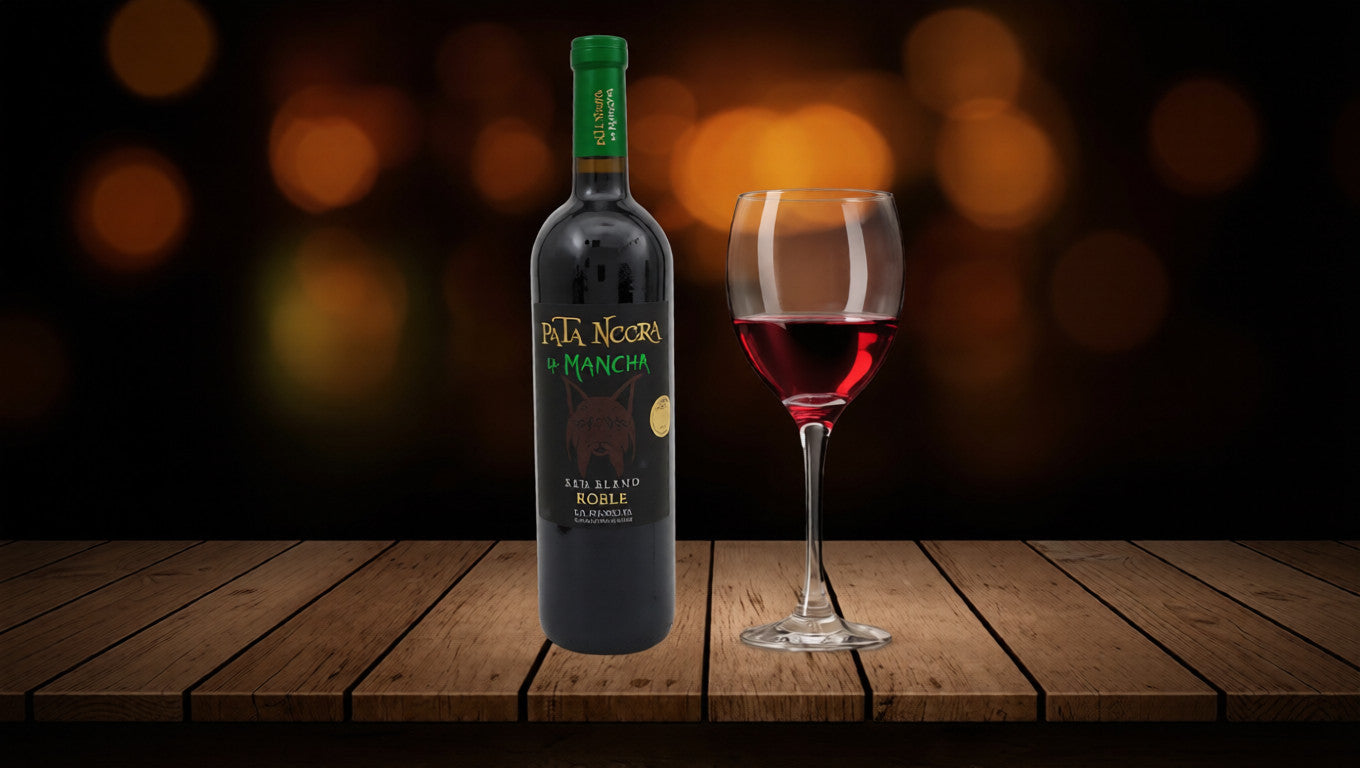 Pata Negra La Mancha Fauna Ibérica Red Blend Roble, Tinto