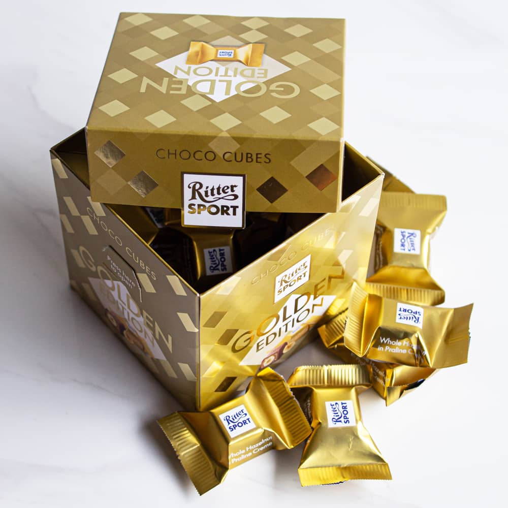Caja golden edition Ritter Sport
